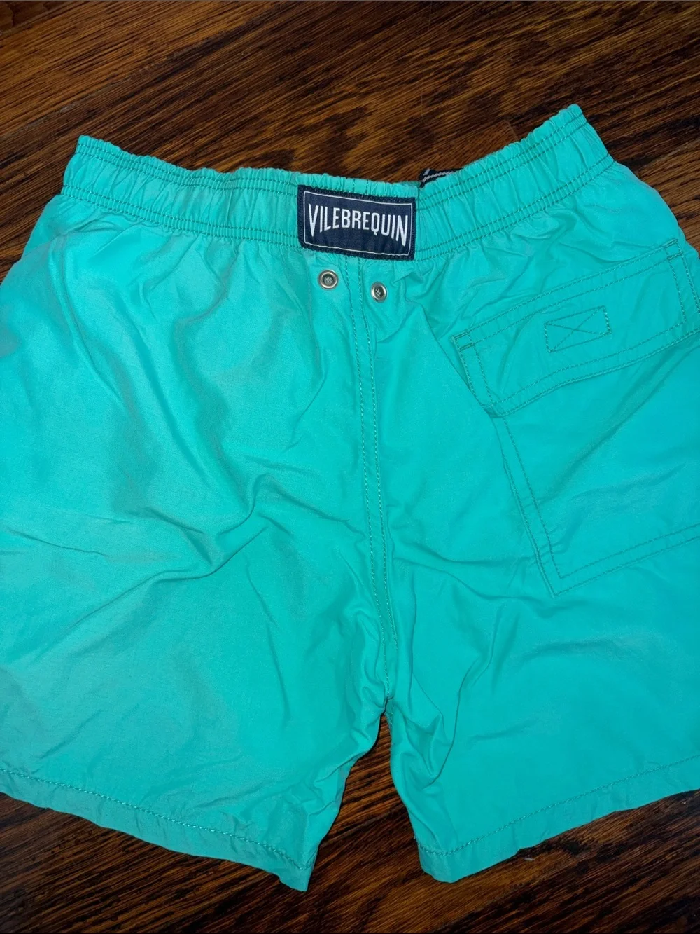Vilebrequin Turquoise Swim Trunks - Boys Lightweight Shorts